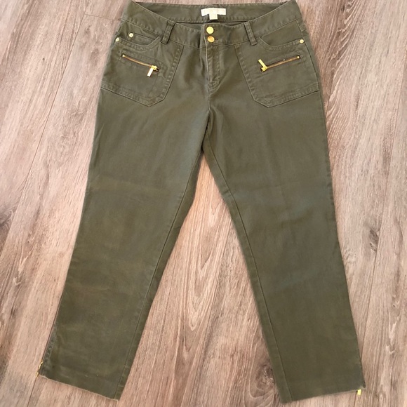 michael kors green pants